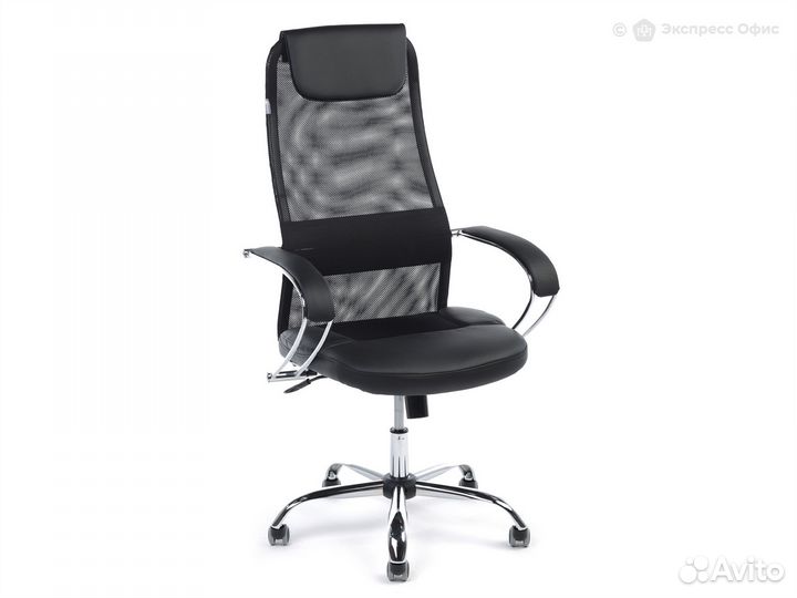 Кресло для руководителя Бюрократ CH-608SL/black