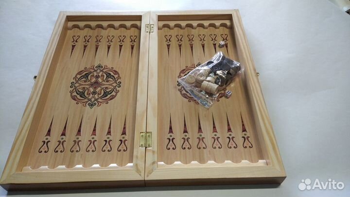 Шахматы, шашки, нарды на 40 Классические