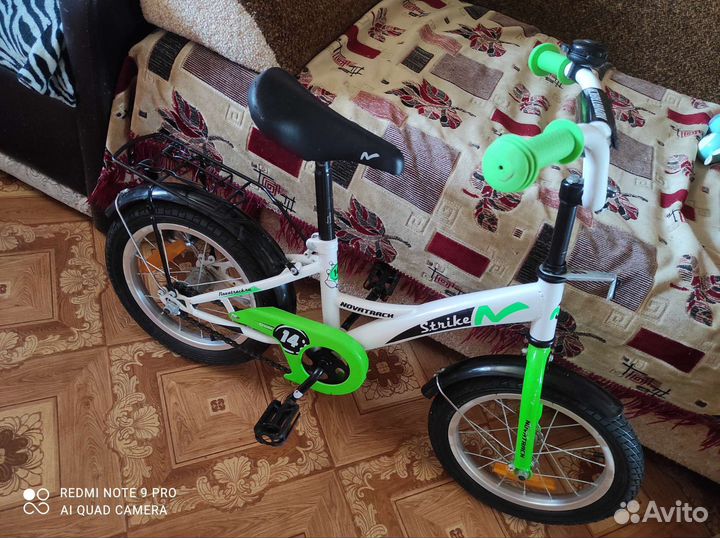 Детский велосипед novatrack 14