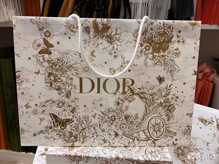 Упаковка пакеты брендовые Dior