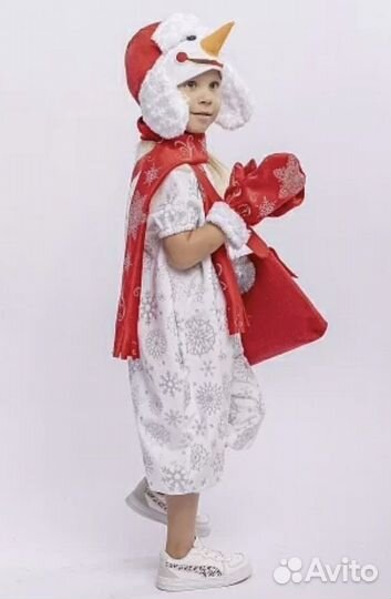 Костюм снеговика