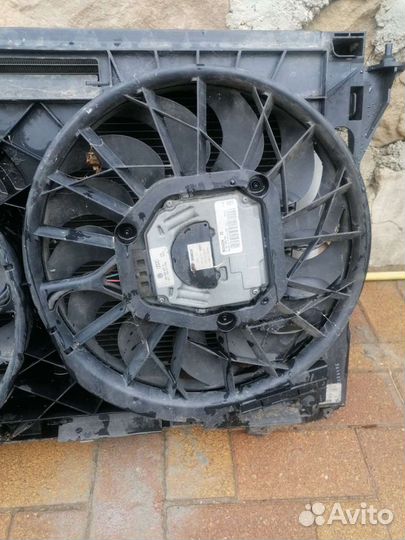 Вентилятор радиатора ауди А8 Д3