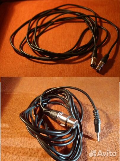 Кабели rca, xlr, aux, джек, спиконы, тюльпаны