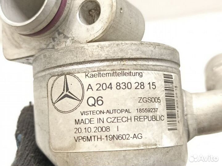 Трубка кондиционера Mercedes-Benz C-Class W204 1.8