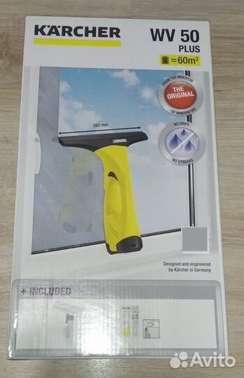 Стеклоочиститель karcher wv 50 plus