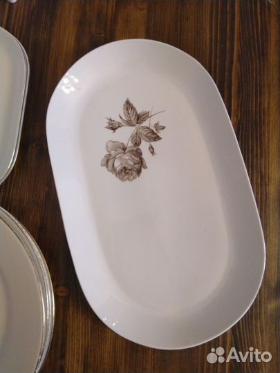 Тарелки Kahla ГДР Роза