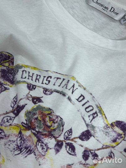 Christian dior футболка женская