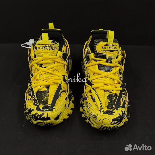 Кроссовки Balenciaga Track Yellow унисекс