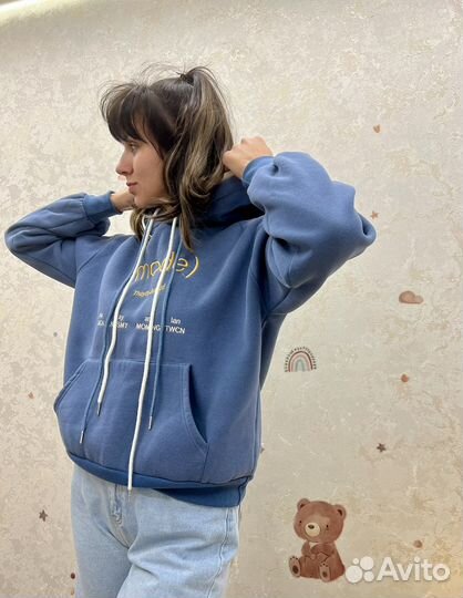 Толстовка женская теплая 48