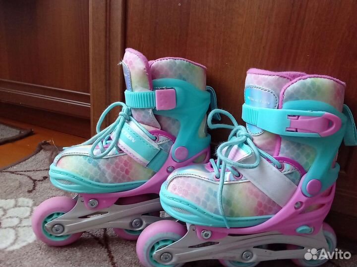 Роликовые коньки для девочки, размер(26-29)