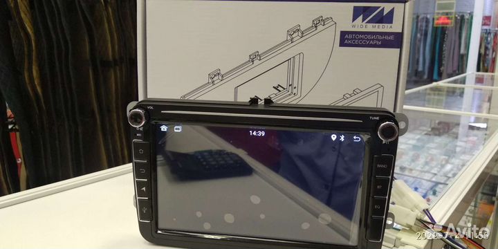 Магнитола VW Polo,Tiguan,Jetta,Golf,Passat Android