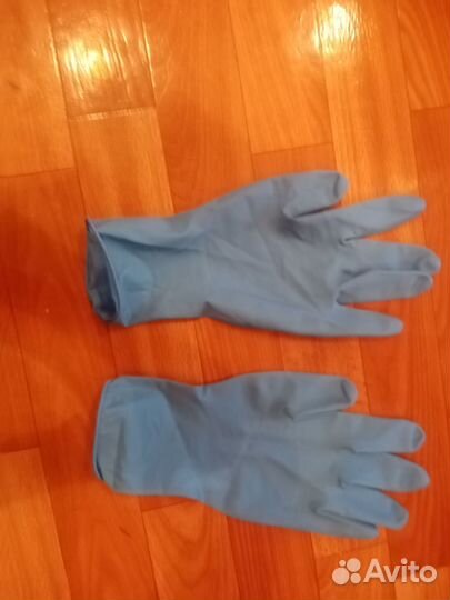 Перчатки резиновые