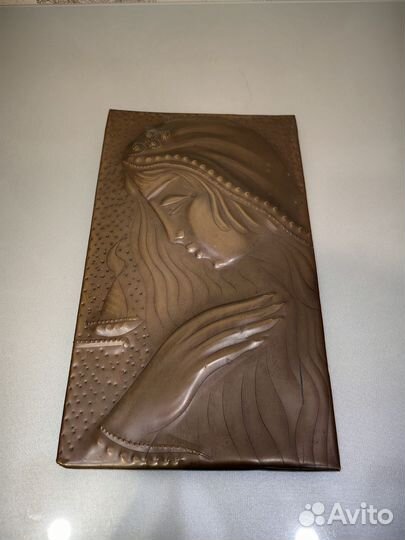 Картина медная чеканка СССР