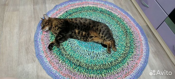 Коврик ручной работы