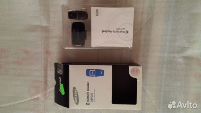 Bluetooth гарнитура Samsung wep 200