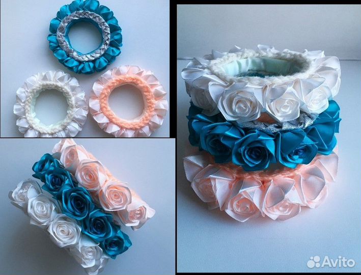 Украшение на голову венок для кукол Rainbow High