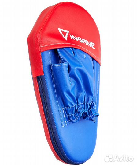 Лапы Fight прямые, большие, красный/синий