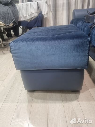 Диван + пуф Аскона, б/у