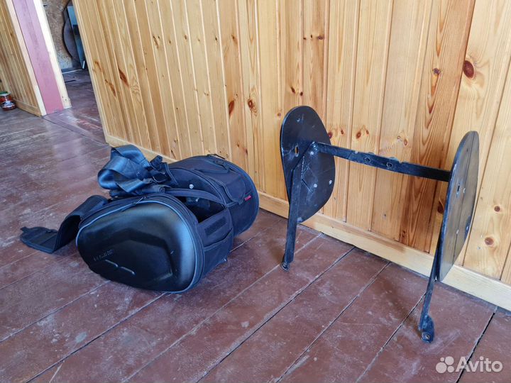 Крепёж для кофр на yamaha fz6r