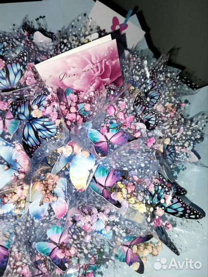 Букет из бабочек