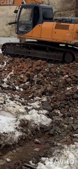 Бой кирпича и бетона, на отсыпку, доставка от 15м3