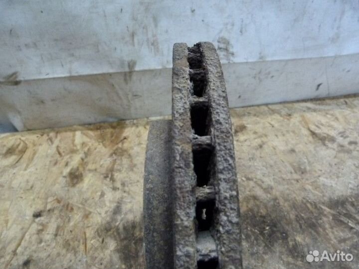 Диск тормозной передний вентилируемый Hyundai Elan