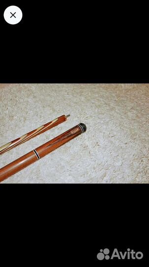 Бильярдный кий ручной работы