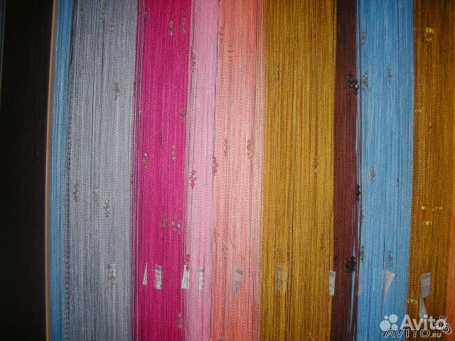 Шторы ниточные/кисея