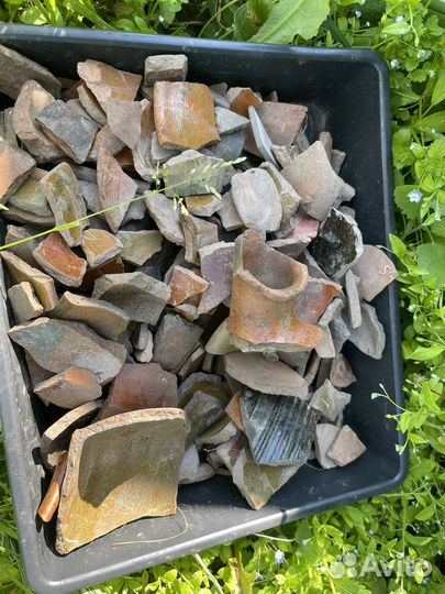 Горшок керамический крынки черепки