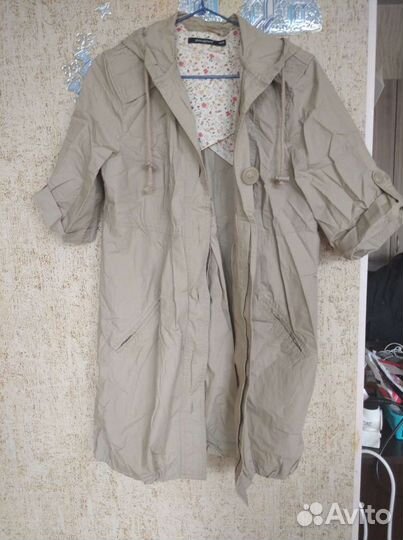 Плащ для девочки,из натуральной ткани
