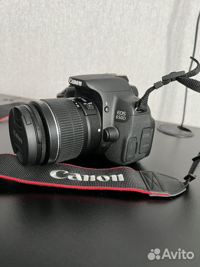 Зеркальный фотоаппарат Canon 650D 18-55mm