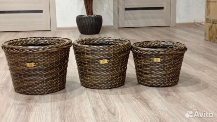 Наборы кашпо 12,16,20 л