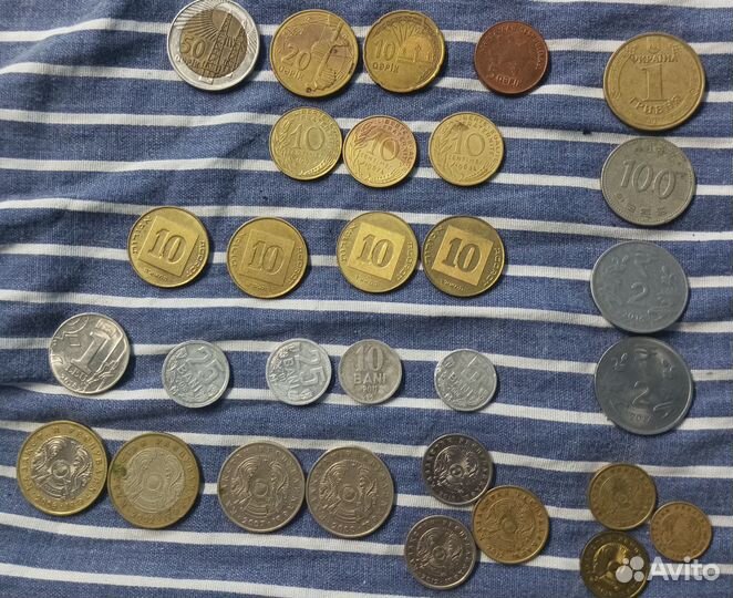 Лот иностранных монет