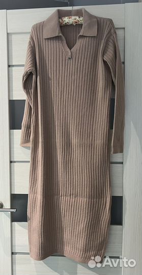 Платье трикотажное