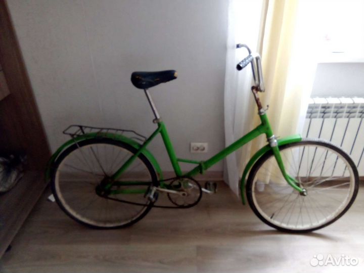 Велосипед салют СССР складывается