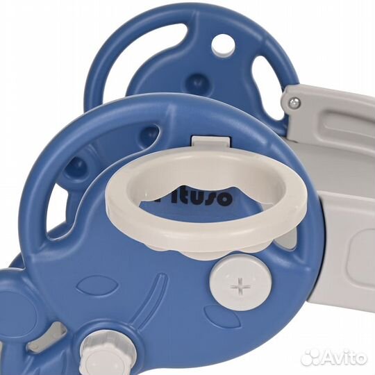 Горка Pituso «Мини» с баскетбольным кольцом L-XS02