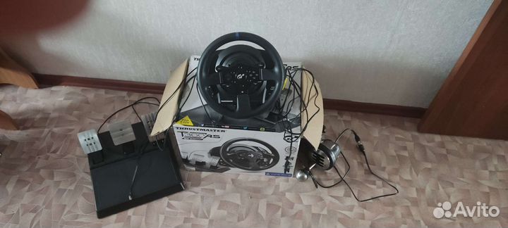 Набор thrustmaster t300rs gt шифтер TH8A и педали