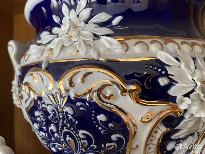 Самовар фарфоровый электрический новый