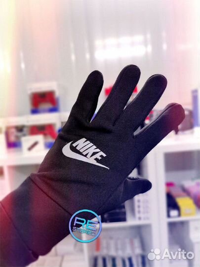 Перчатки Сенсорные Nike Drill Зимние Новые