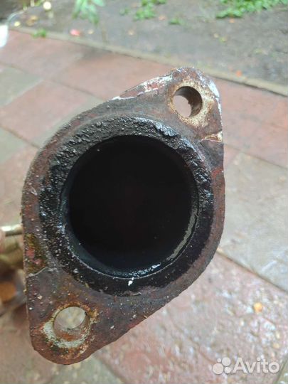 Труба глушителя (приемная) на Ssang Young