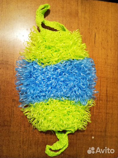 Мочалка ручной работы