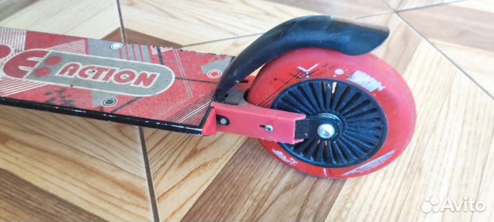 Самокат детский двухколесный бу