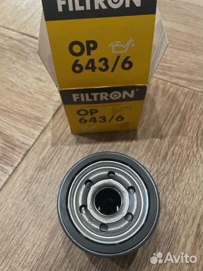 Масленный фильтр OP 643/6