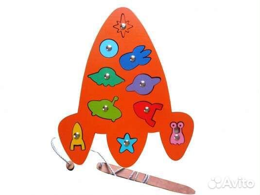 Рыбалка. Магнитная игра. Сортер