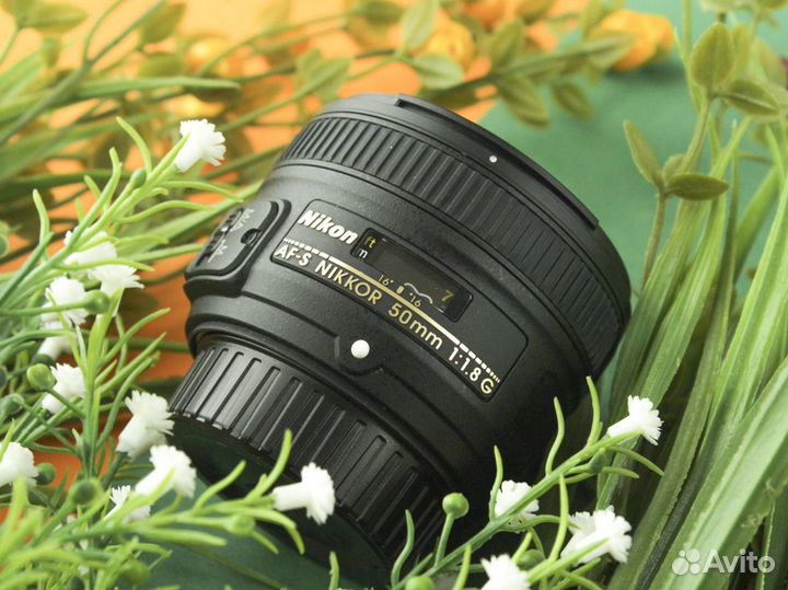 Объектив Nikon AF-S 50mm f1.8G