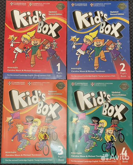 Kids box 1,2,3,4