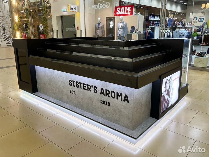 Торговые островки, витрины, торговое оборудование