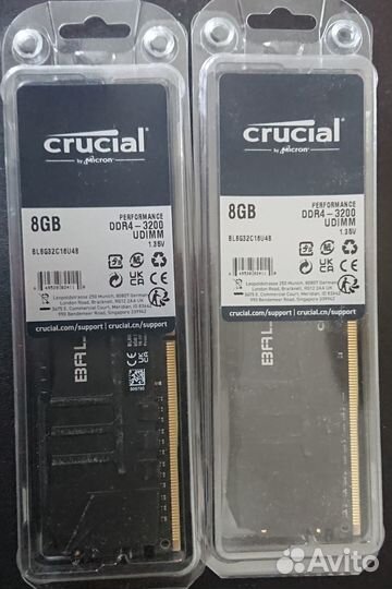 Crucial Ballistix ddr4 16gb 3200