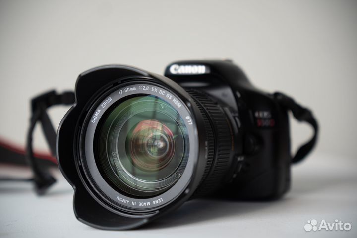 Canon EOS 550D + Sigma Canon AF 17-50 mm F2.8 (Б.У