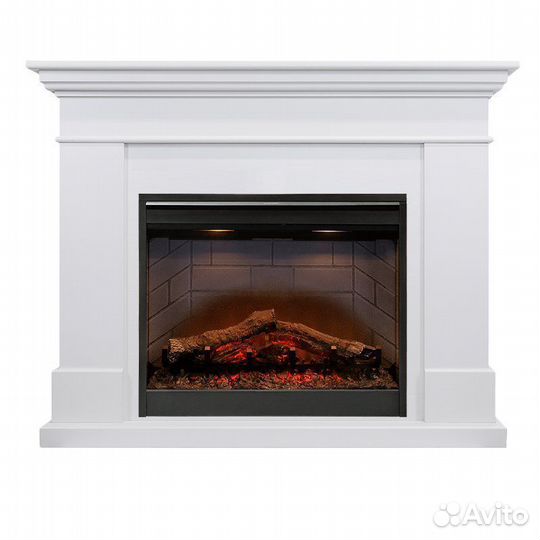 Каминокомплект California - Белый (Высота 1005мм)